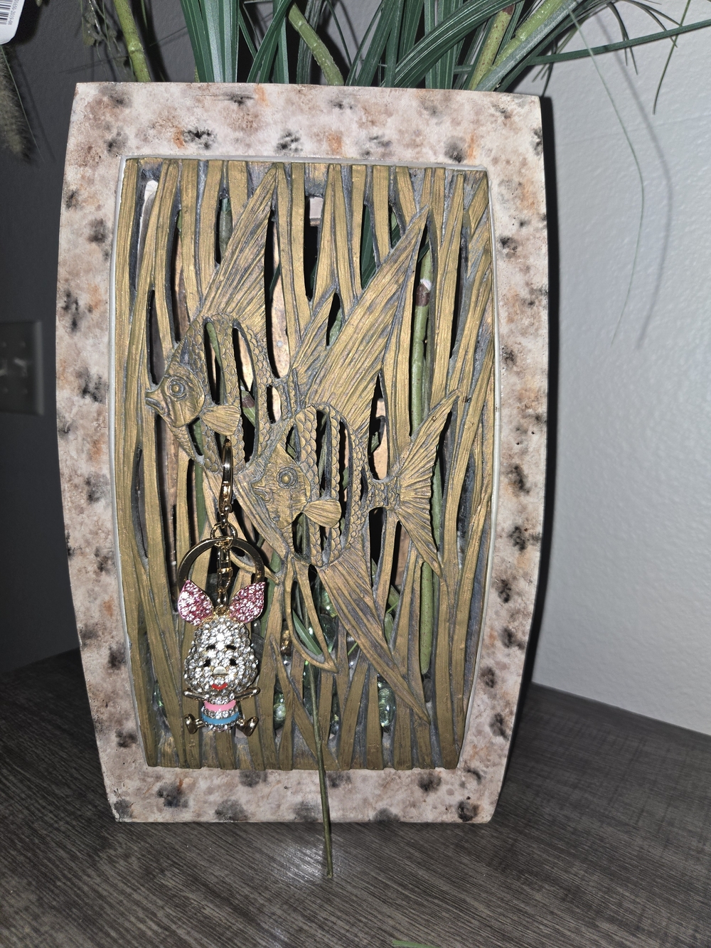Crystal Animal Keychain